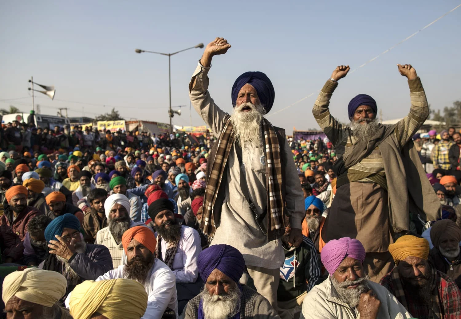 Farmer protest