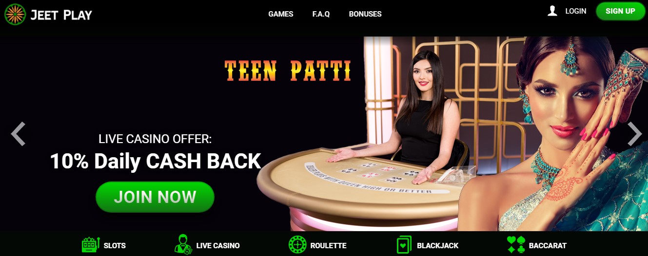 JeetPlay Casino Games